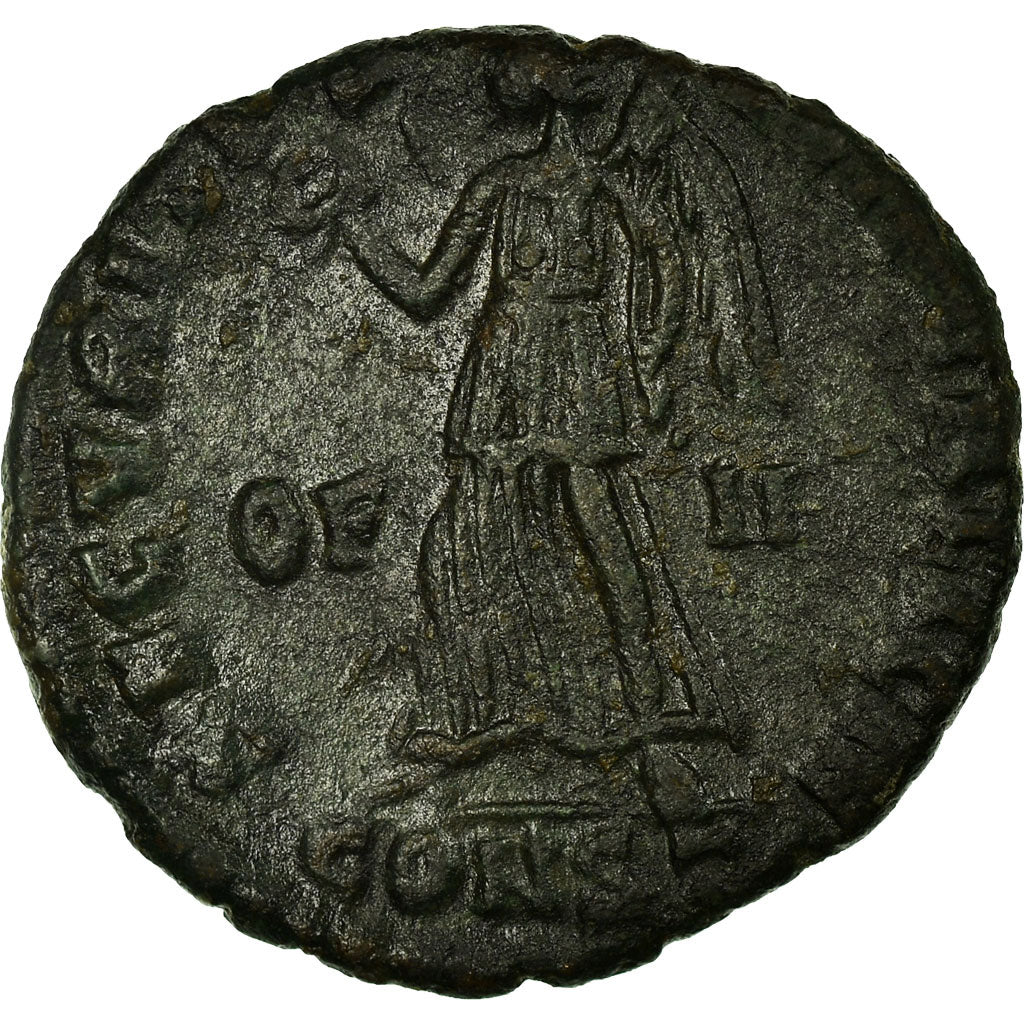 Coin, Valens, Follis, 367-375, Constantinople, VF(30-35), Bronze