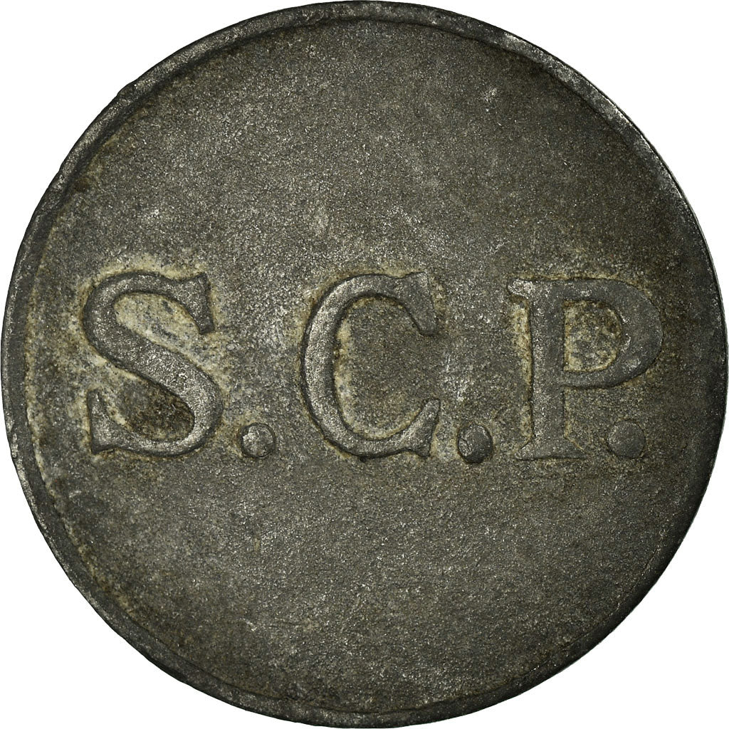 Moneda, Francia, S.C.P. (Soc. Coop. de la Poudrerie), Angoulême, 5 Centimes