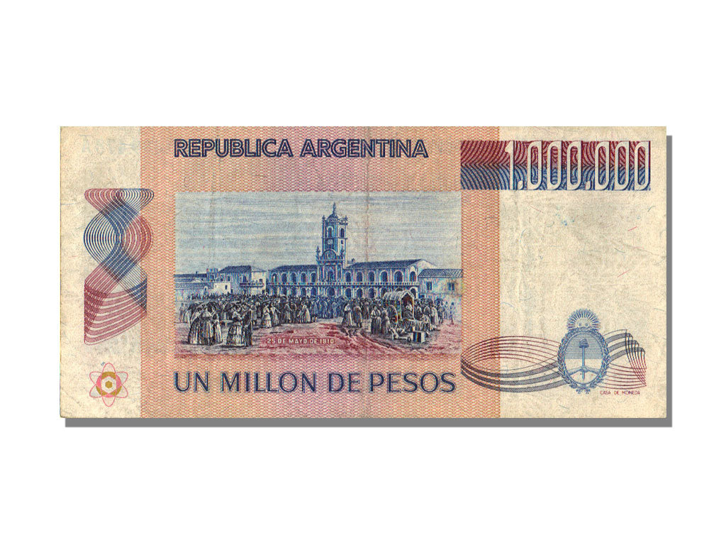 Argentina, 1,000,000 Pesos, KM #310, UNC(60-62), A