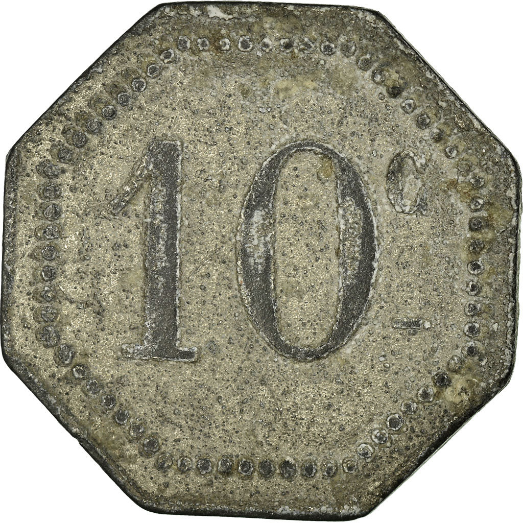 Coin, France, Arçonnerie française, Saint-Sulpice, 10 Centimes, EF(40-45)