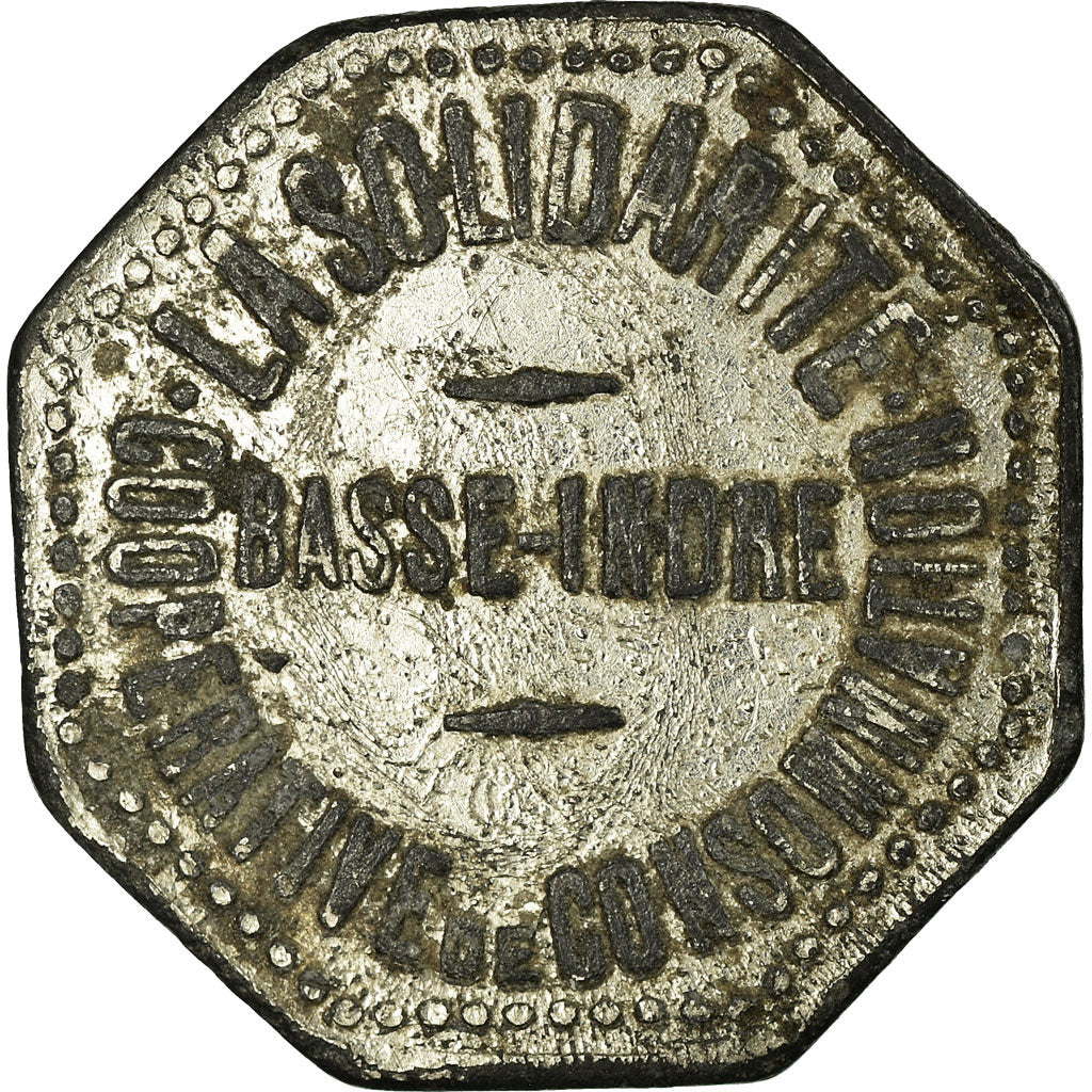 Coin, France, Coop. de Consommation, La Solidarité, Basse-Indre, 10 Centimes