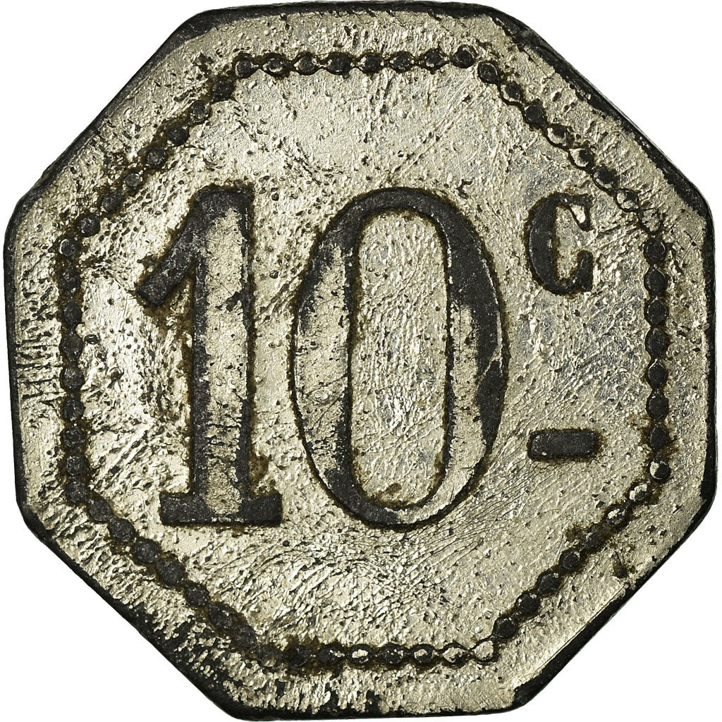Coin, France, Coop. de Consommation, La Solidarité, Basse-Indre, 10 Centimes
