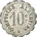 Coin, France, Comptoirs Albertins, Albert, 10 Centimes, EF(40-45), Aluminium