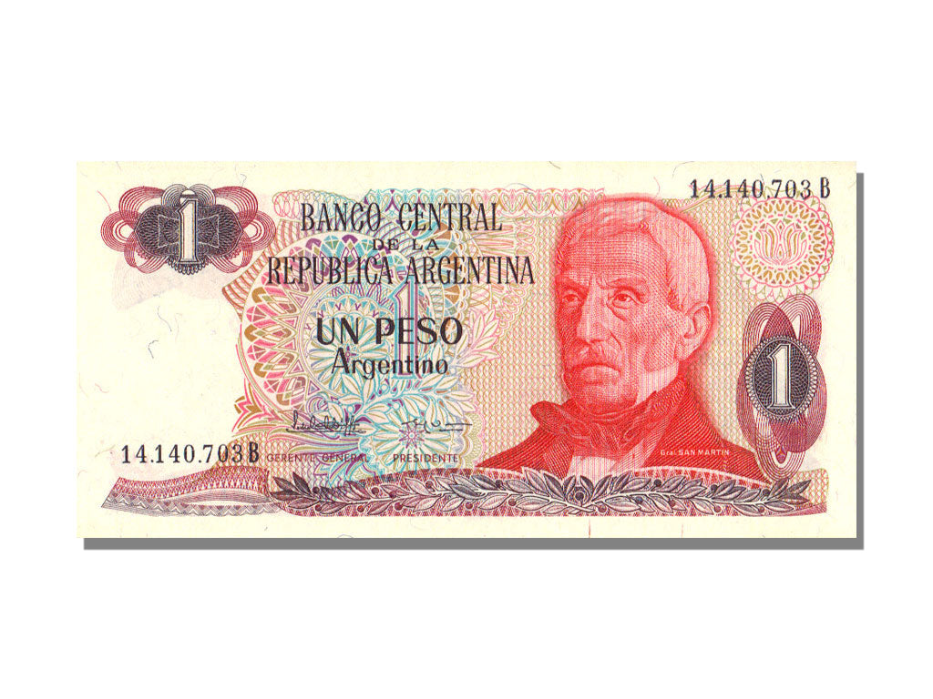 Argentina, 1 Peso Argentino, UNC(65-70), B