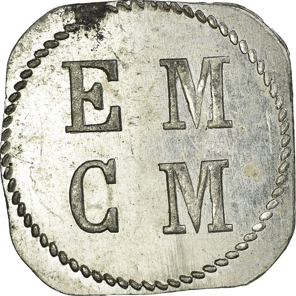 Moneta, Francja, E. M. C. M, Saint-Hippolyte-du-Fort, 25 Centimes, Undated