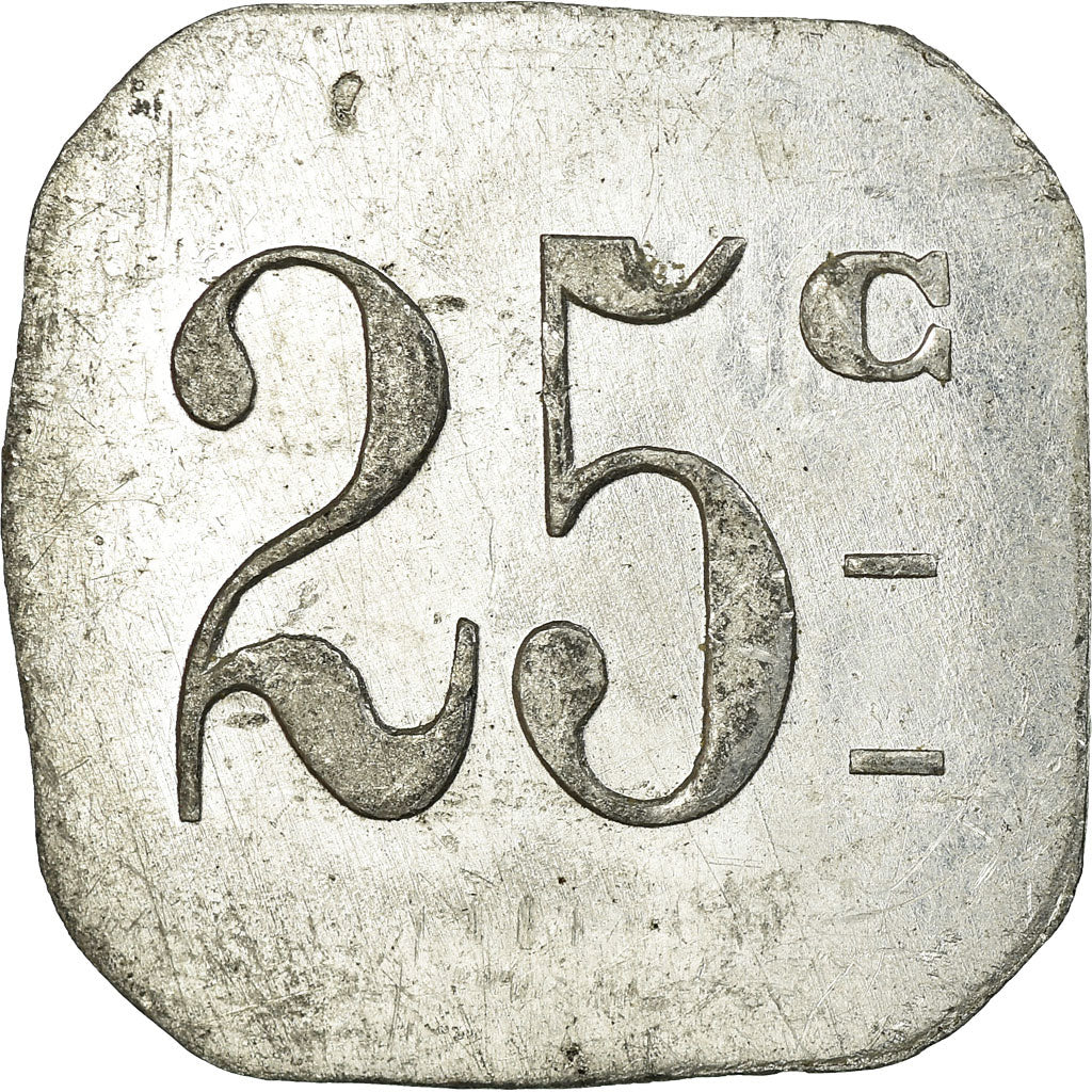 Moneta, Francja, E. M. C. M, Saint-Hippolyte-du-Fort, 25 Centimes, Undated