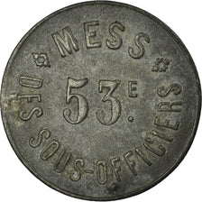 Munten, Frankrijk, 53ème RI, Mess des Sous-Officiers, Perpignan, 5 Centimes