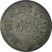 Munten, Frankrijk, 53ème RI, Mess des Sous-Officiers, Perpignan, 5 Centimes
