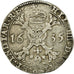 Coin, Spanish Netherlands, Philip IV, Patagon, 1635, Brussels, EF(40-45)