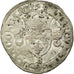 Coin, France, Henri II, Douzain aux croissants, 1549, Rouen, VF(20-25), Billon