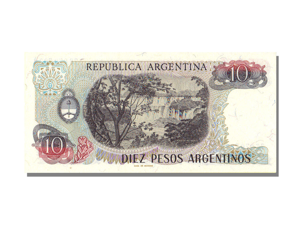 Argentina, 10 Pesos Argentinos, KM #313a, UNC(65-70), A