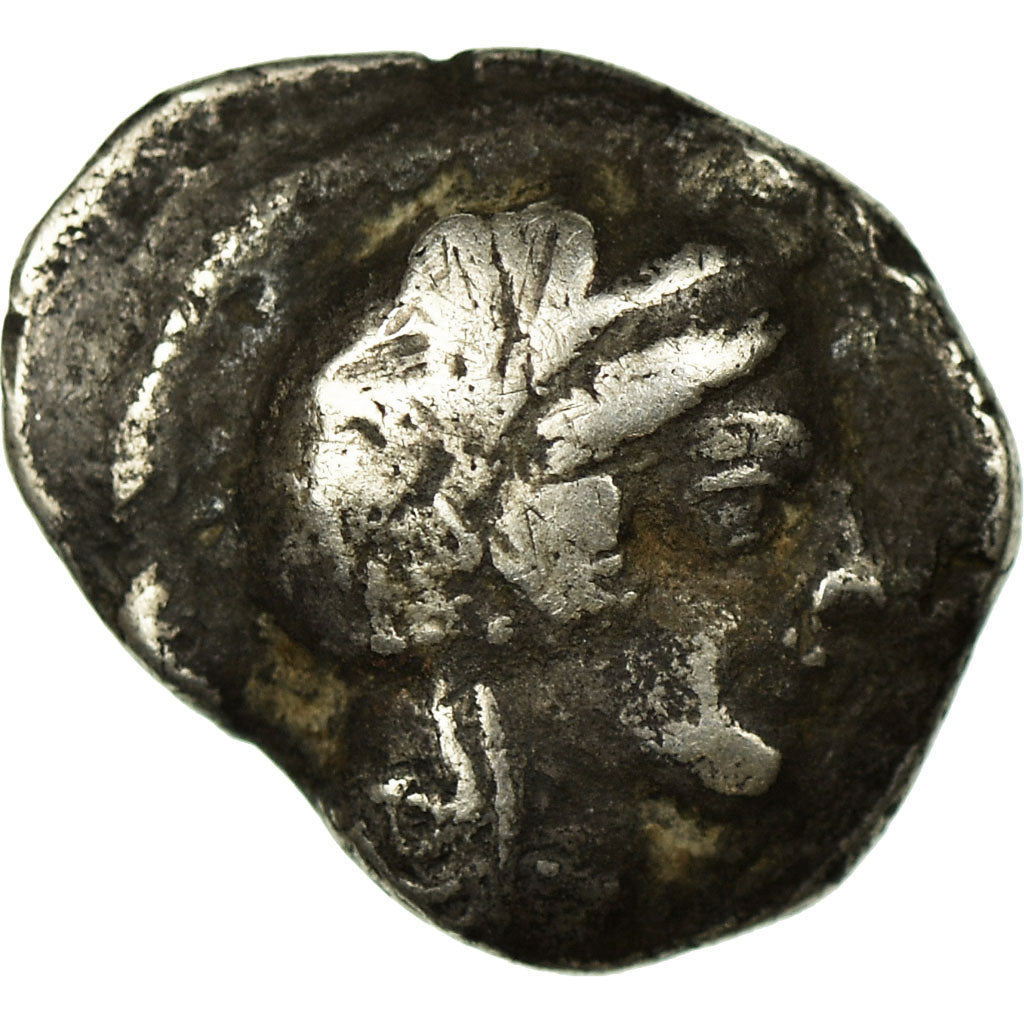 Coin, Attica, Athens, Trihemiobol, 454-404 BC, VF(30-35), Silver, SNG-Cop:50-2