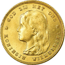 Münze, Niederlande, Wilhelmina I, 10 Gulden, 1897, UNZ, Gold, KM:118