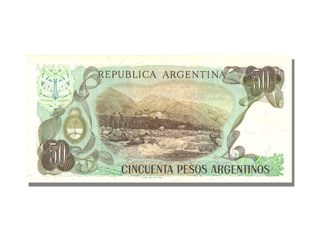Argentina, 50 Pesos Argentinos, UNC(65-70), A