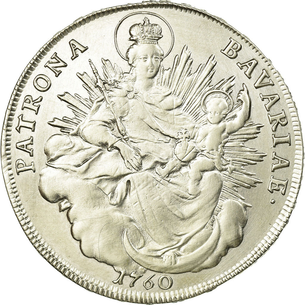 Coin, German States, BAVARIA, Maximilian III, Josef, Thaler, 1760, Munich