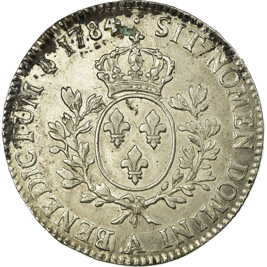 Munten, Frankrijk, Louis XVI, Ecu aux branches d'olivier, 1784, Paris, ZF