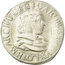 Coin, France, LORRAINE, Charles IV, Teston, 1628/7, Nancy, VF(30-35), Silver