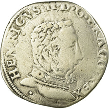 Coin, France, François II, Teston, 1560, Toulouse, F(12-15), Silver