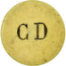 Coin, France, C. D (C. Dastarac, Patissier, 9 rue Fondaudège), Bordeaux, 5