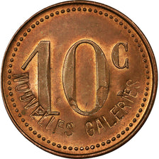 Coin, France, Nouvelles Galeries, Bordeaux, 10 Centimes, AU(55-58), Copper