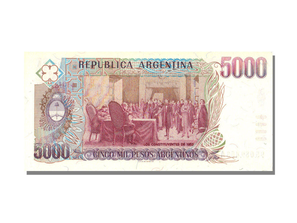 Billete, 5000 Pesos Argentinos, Argentina, KM:318a, UNC