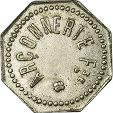 Monnaie, France, Arçonnerie française, Saint-Sulpice, 5 Centimes, TTB+, Zinc