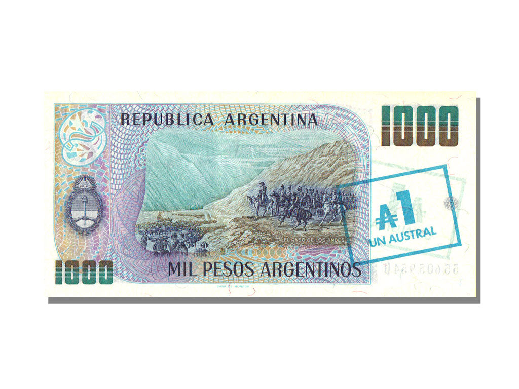 Argentina, 1 Austral, FDS