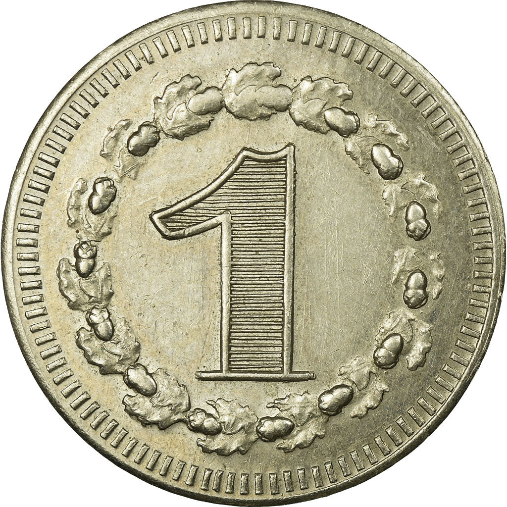 Münze, Frankreich, C.A. (Casino Amélie), Amélie-les-Bains, 1 Franc, VZ