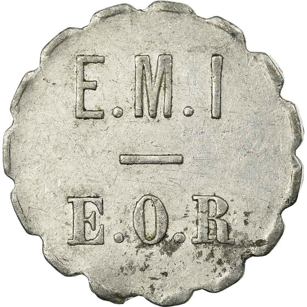 Coin, France, E. M. I, E. O. R, Saint-Maixent, 5 Centimes, EF(40-45), Aluminium