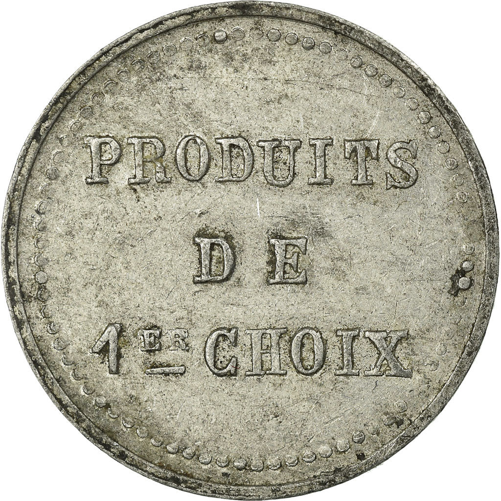 Coin, France, Comptoirs Albertins, Albert, 10 Centimes, Uniface, EF(40-45)