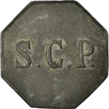 Moneta, Francia, Soc. Coop. de la Poudrerie, Angoulême, 50 Centimes, BB, Zinco
