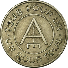 Monnaie, France, L'Egalitaire, Consommation, Paris, 25 Centimes, TTB