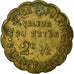 Coin, France, Le Jeton Populaire, Société Française, Lyon, 50 Centimes