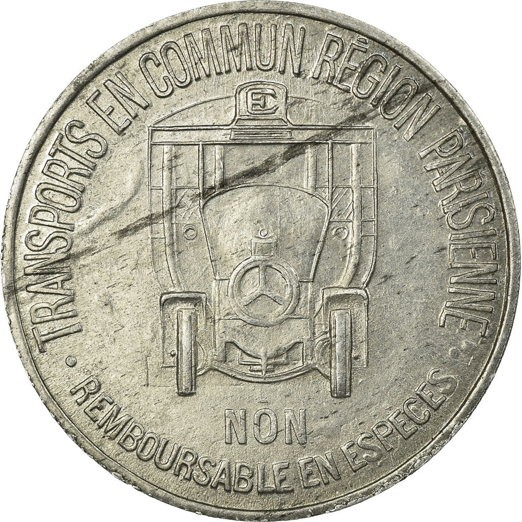 Coin, France, Transport en Commun Région Parisienne, Paris, 35 Centimes