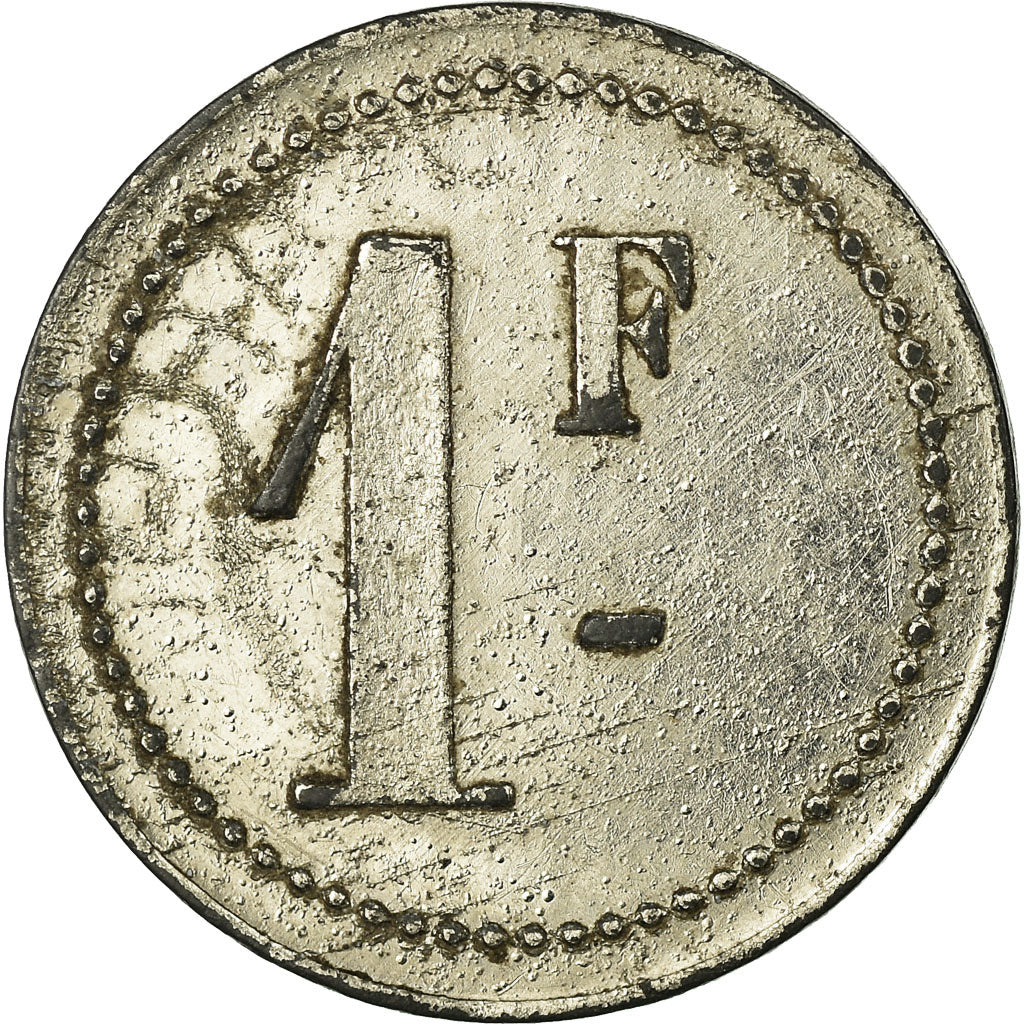 Coin, France, Coop. de Consommation, La Solidarité, Basse-Indre, 1 Franc