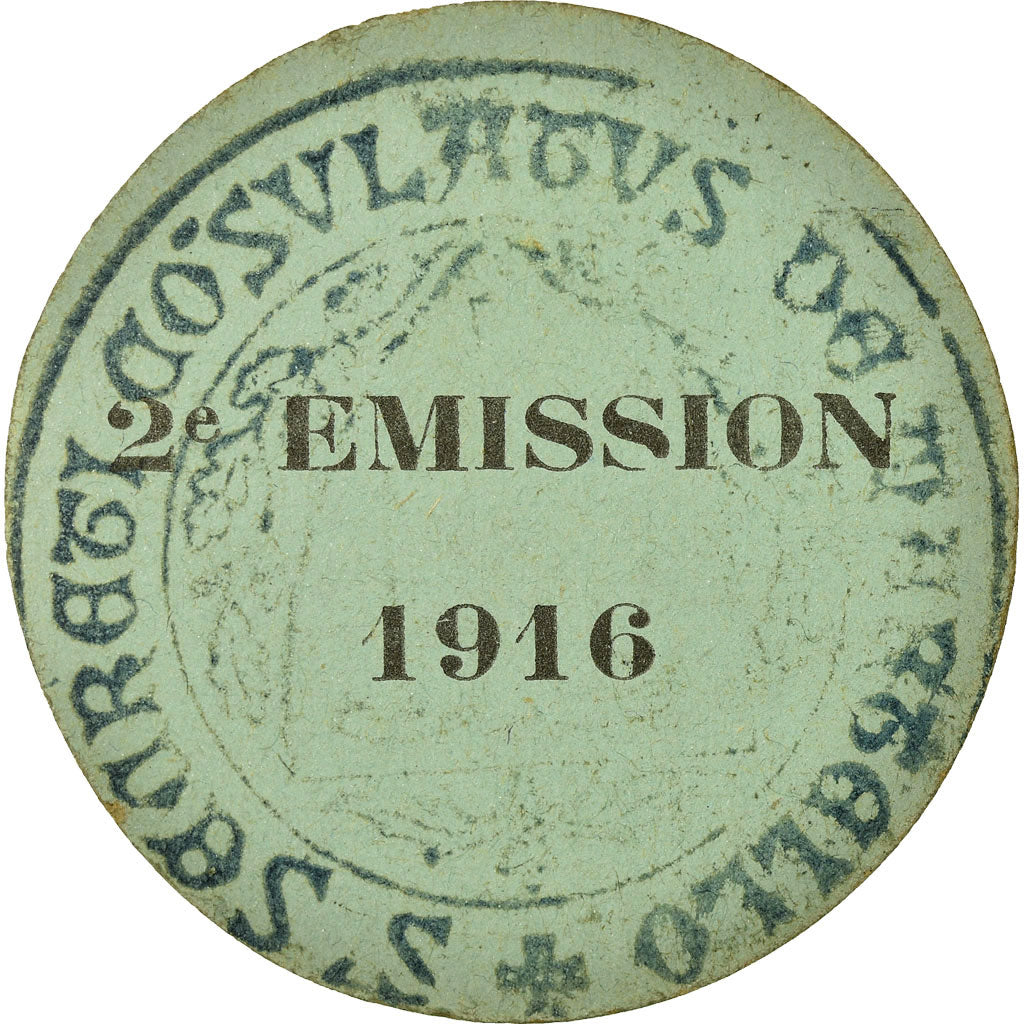Coin, France, Union des Commerçants, Martel, 5 Centimes, 1916, AU(55-58)