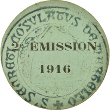 Coin, France, Union des Commerçants, Martel, 5 Centimes, 1916, AU(55-58)