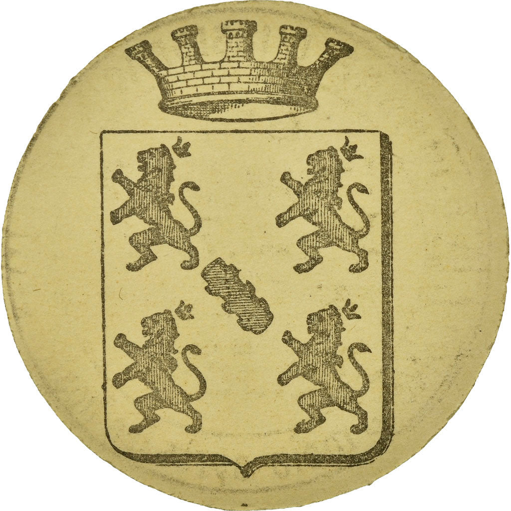 Moeda, França, Commune d'Issigeac, Issigeac, 0.10 Franc, AU(55-58), Cardboard