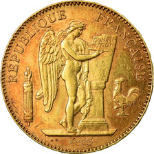 Monnaie, France, Génie, 50 Francs, 1896, Paris, Très rare, TTB+, Or