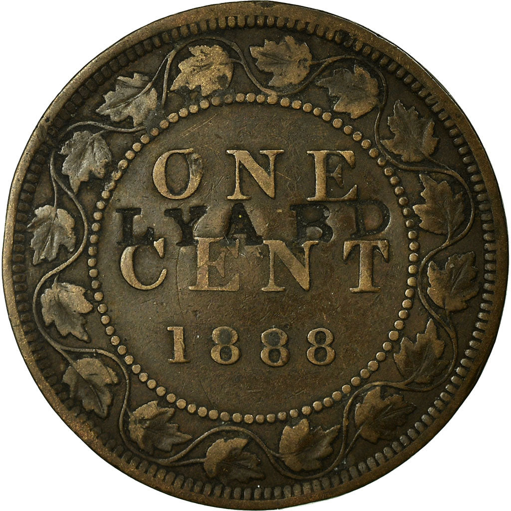 Coin, Canada, Victoria, Cent, 1888, Royal Canadian Mint, Ottawa, VF(30-35)