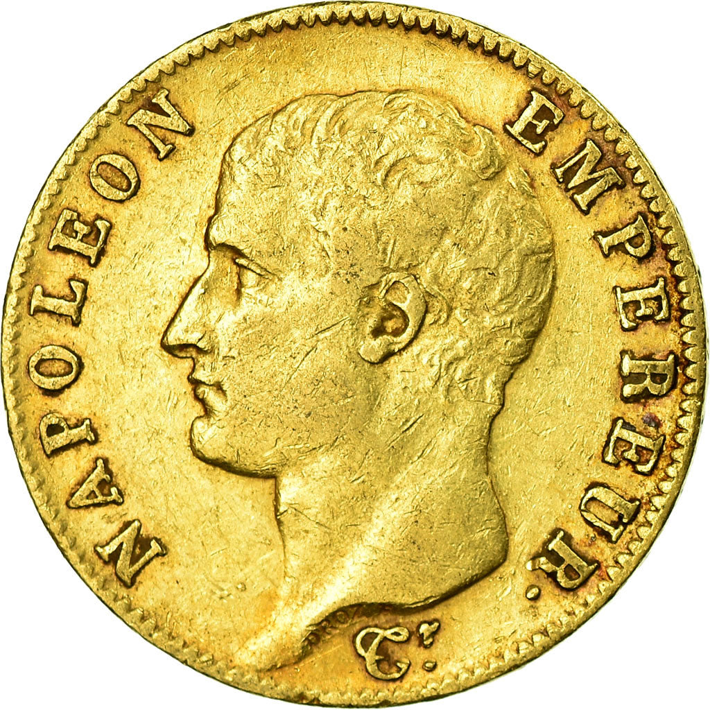 Monnaie, France, Napoléon I, 20 Francs, AN 13, Paris, TTB, Or, Gadoury:1022