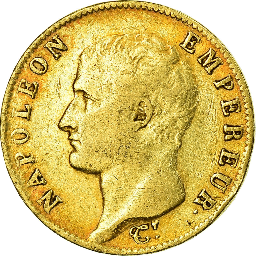 Moneda, Francia, Napoléon I, 20 Francs, 1806, Paris, BC+, Oro, KM:674.1