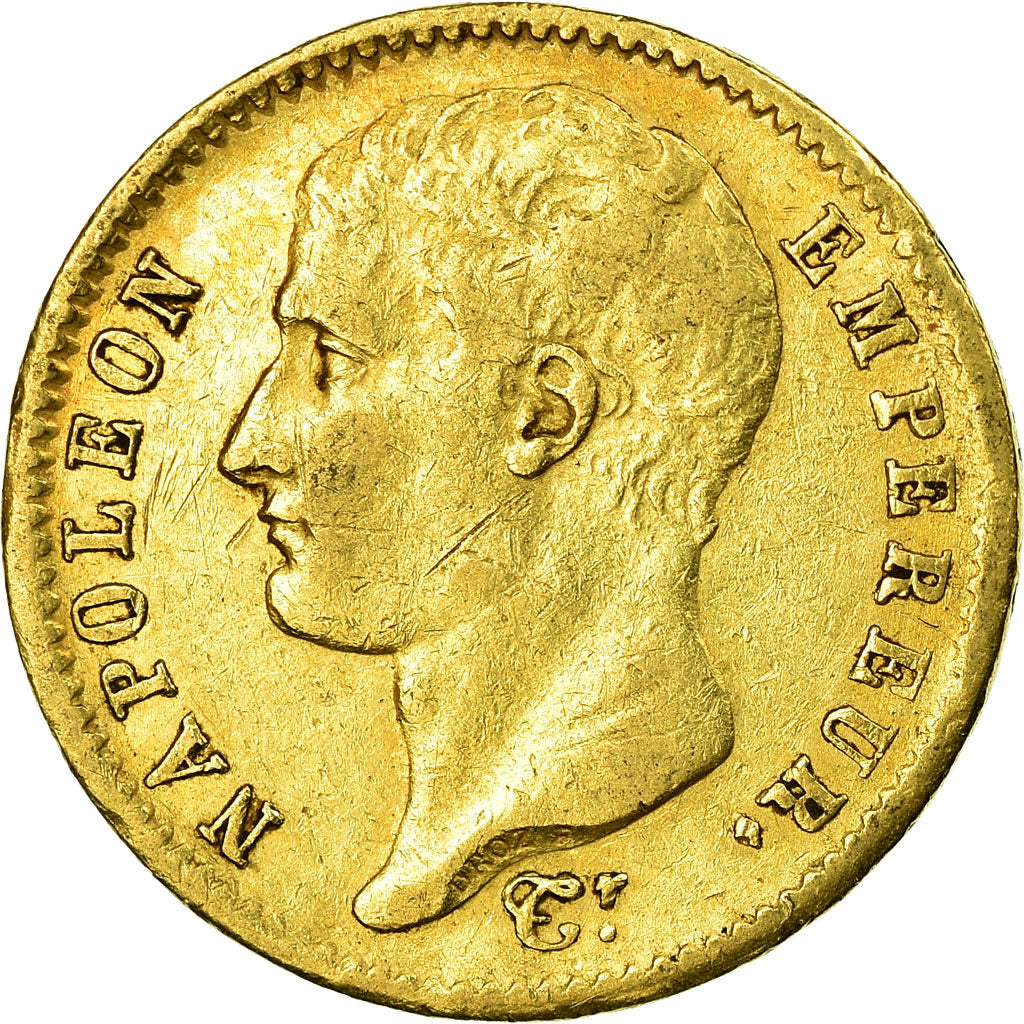 Moneta, Francja, Napoléon I, 20 Francs, 1807, Paris, EF(40-45), Złoto