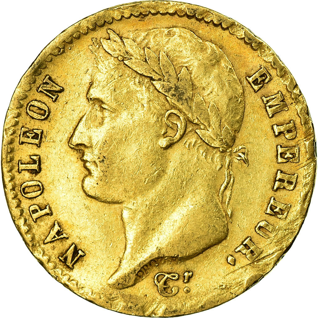 Coin, France, Napoléon I, 20 Francs, 1808, Paris, EF(40-45), Gold, KM:687.1