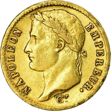 Munten, Frankrijk, Napoléon I, 20 Francs, 1808, Paris, ZF, Goud, KM:687.1