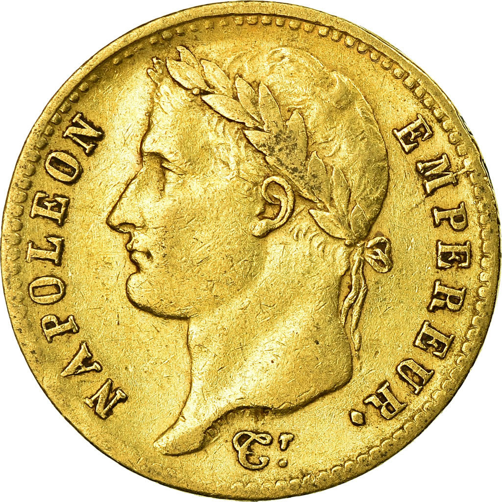 Moneda, Francia, Napoléon I, 20 Francs, 1811, Lille, MBC, Oro, KM:695.10