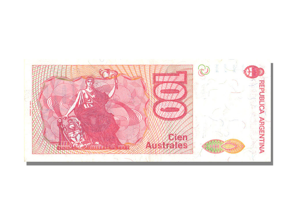 Argentina, 100 Australes, KM:327c, FDS