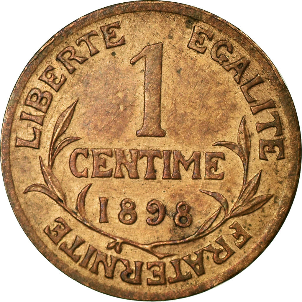 Monnaie, France, Dupuis, Centime, 1898, Paris, TTB, Bronze, Gadoury:90, KM:840