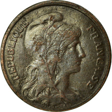 Moneta, Francia, Dupuis, Centime, 1908, Paris, MB+, Bronzo, KM:840, Gadoury:90