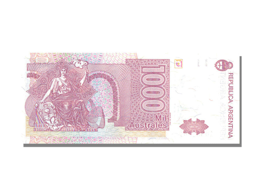 Argentina, 1000 Australes, KM #329c, UNC(65-70), C